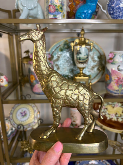Mottahedeh brass giraffe!