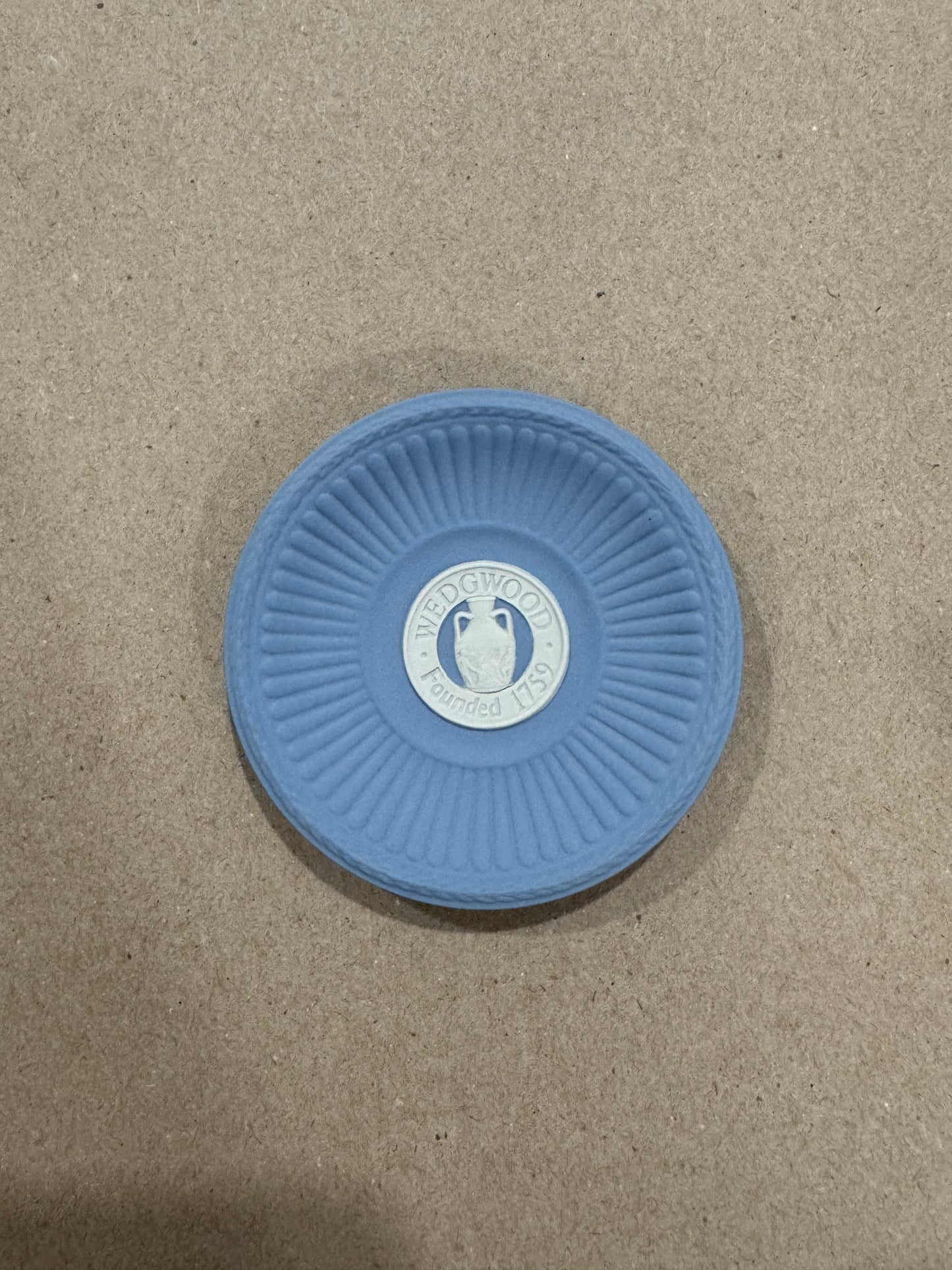 Lavender mini plate Wedgwood Portland vase