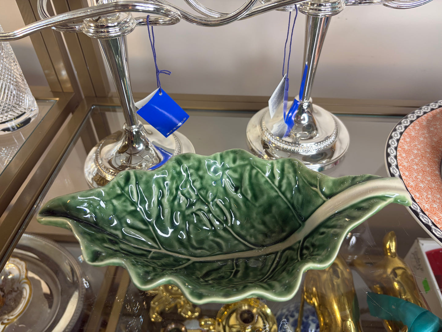 Bordallo Pinheiro cabbage ware gravy boat!