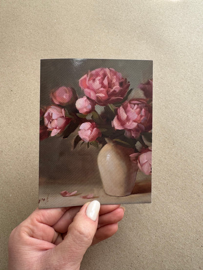 Set of 8 Notecards with original art print