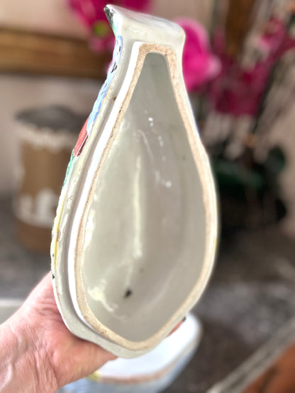 Live 06/22 Antique Staffordshire Duck Tureen | Early 19th-Century Pearlware | Hand-Painted Covered Bird Server -Professional Repair Priced Accordingly