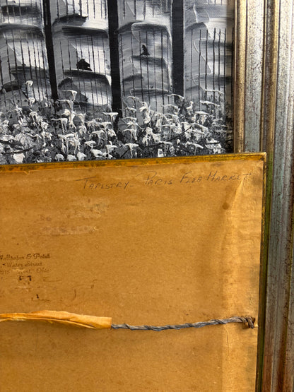 Stunning Paris Tapestries Art framed pair!