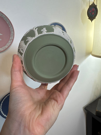 Wedgwood sage green rice bowl