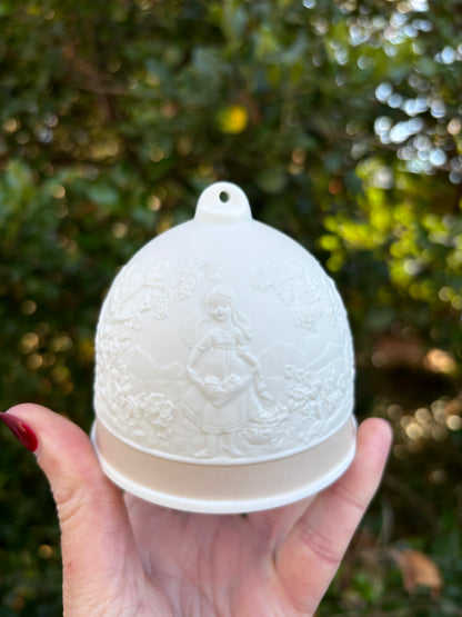 Lladro 1993 Bell Christmas ornament!