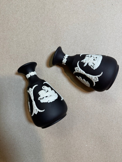 BASSALT - pair of bud vases 5” tall