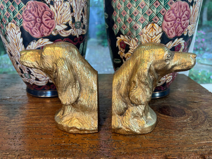 Beautiful dog bookends pair!