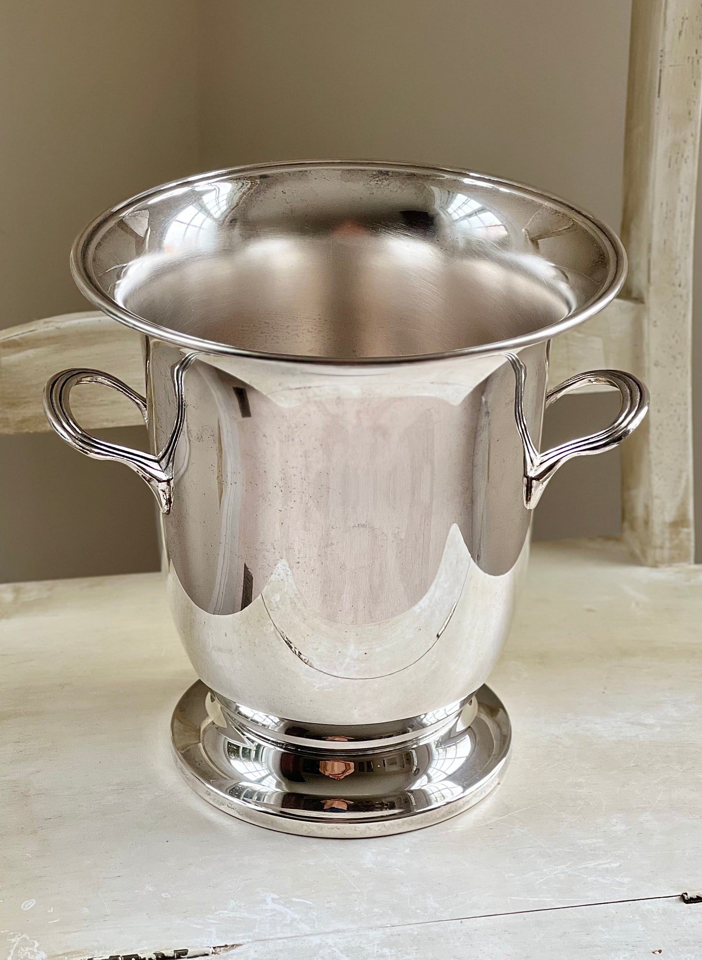 Vintage Silver Plate Champagne Bucket by Kent