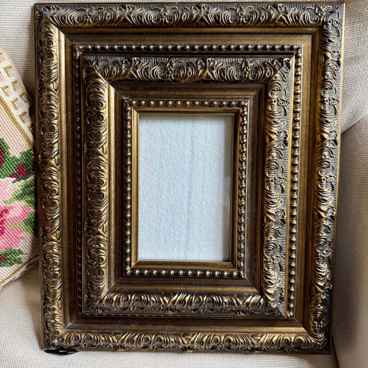 Set of 2 baroque style  photo frames