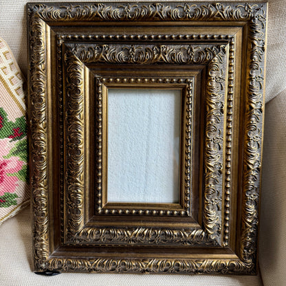 Set of 2 baroque style  photo frames