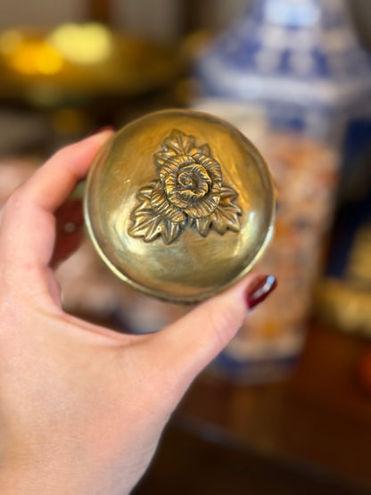 Danny’s Fine Porcelain - Imari Jar with Bronze Lid 8”x 5”x 8”