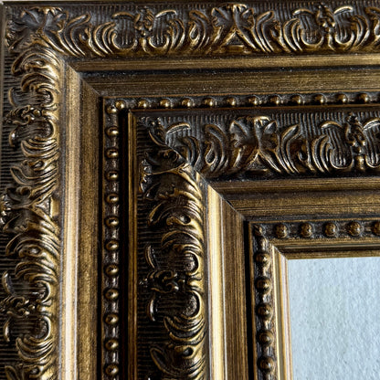 Set of 2 baroque style  photo frames