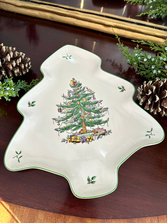 Spode Christmas Tree Platter