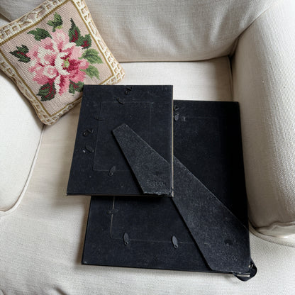 Set of 2 baroque style  photo frames