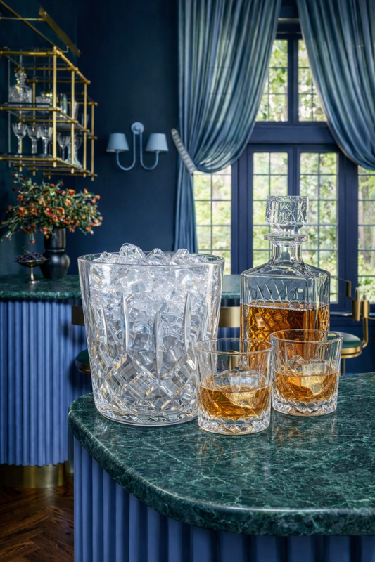 Stunning Waterford Lismore ice bucket or wine cooler!