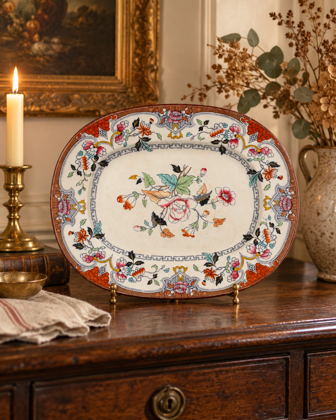 William Brownfield and Sons Staffordshire 1860-70 Platter