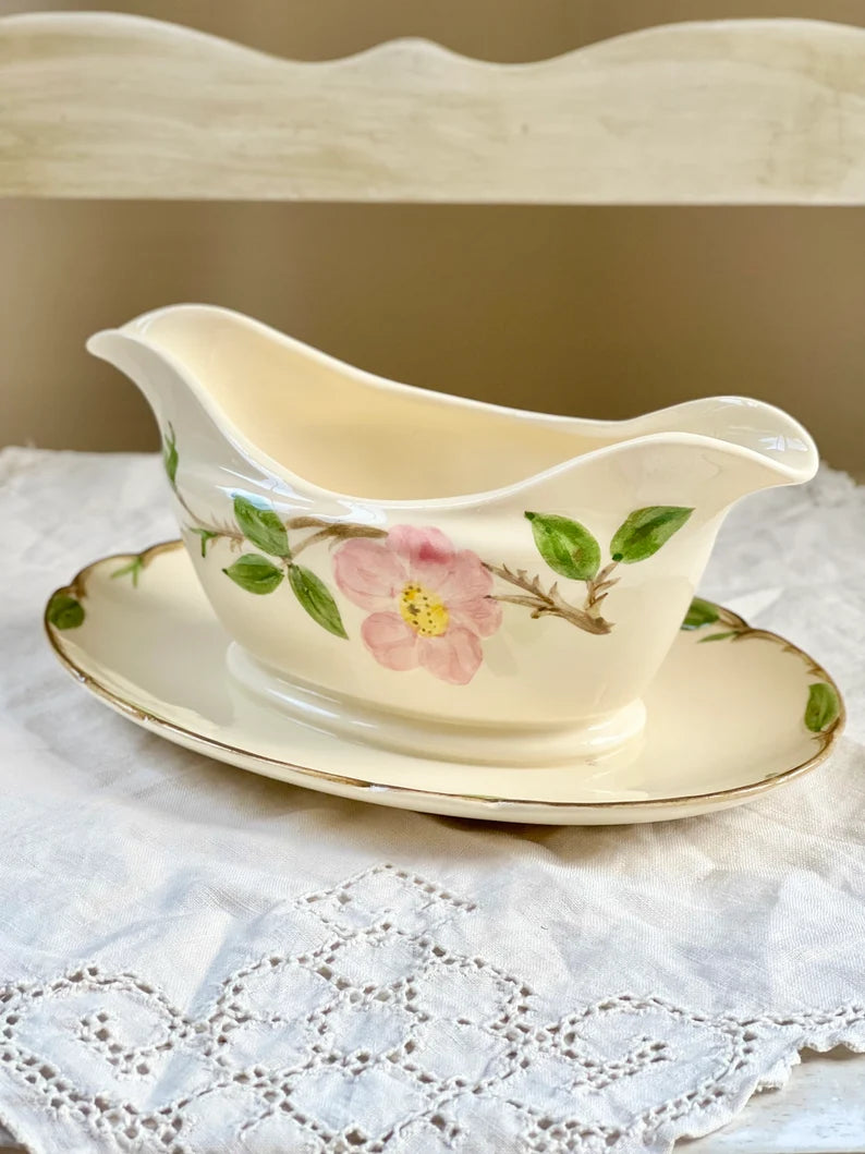 Franciscan desert rose gravy boat cheap