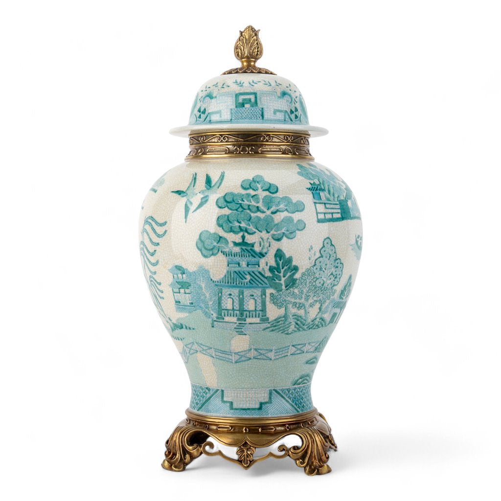 Danny's Fine Porcelain - Turquoise Willow Porcelain Collection (Sold Separately)