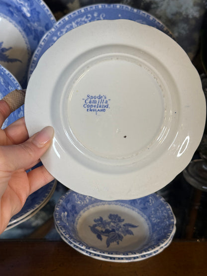 Vintage Copeland Spode “Camilla” Single Blue & White Bread & Butter Plate | England | 6”