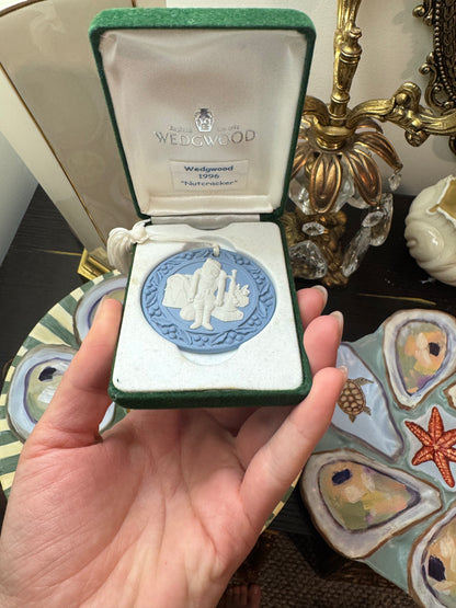 Reserved Wedgwood Christmas ornament nutcracker