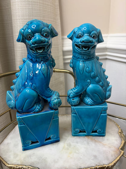 Lovely foo dogs pair 10”!
