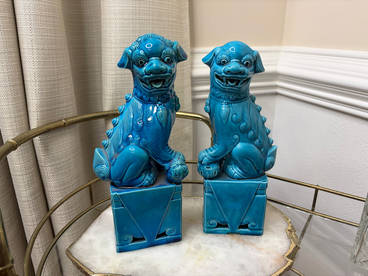 Lovely foo dogs pair 10”!
