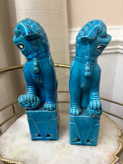 Lovely foo dogs pair 10”!