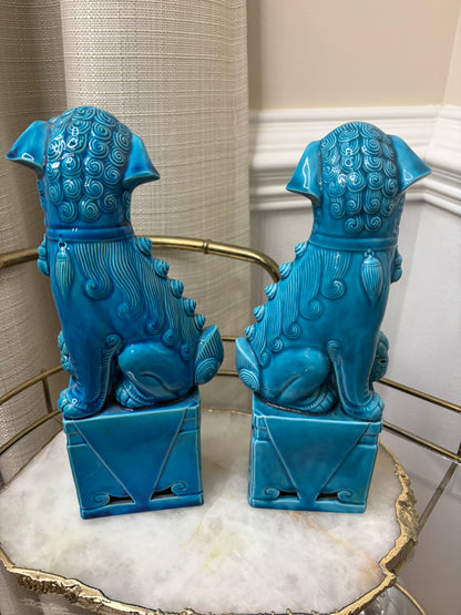 Lovely foo dogs pair 10”!