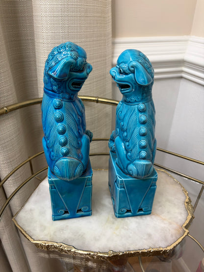 Lovely foo dogs pair 10”!