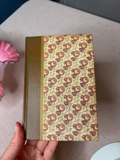 Vintage 1939 Collector’s Edition book with gold foil lettering on spine!