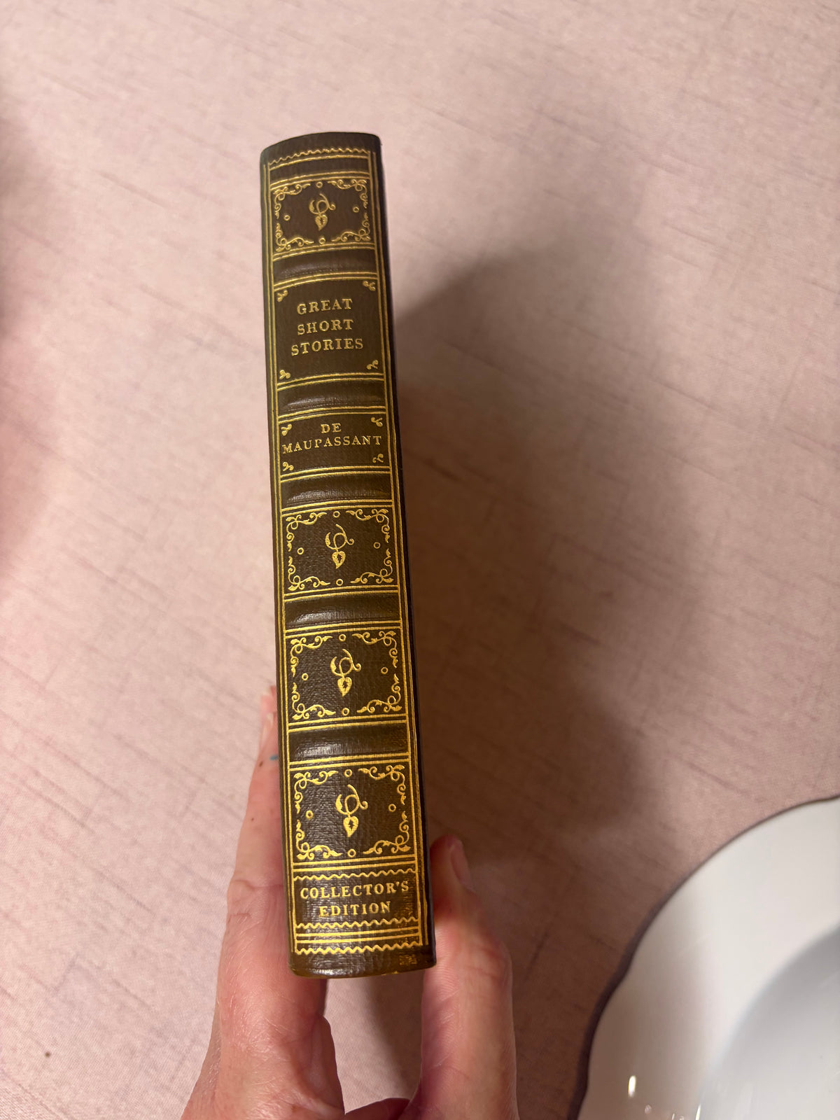 Vintage 1939 Collector’s Edition book with gold foil lettering on spine!