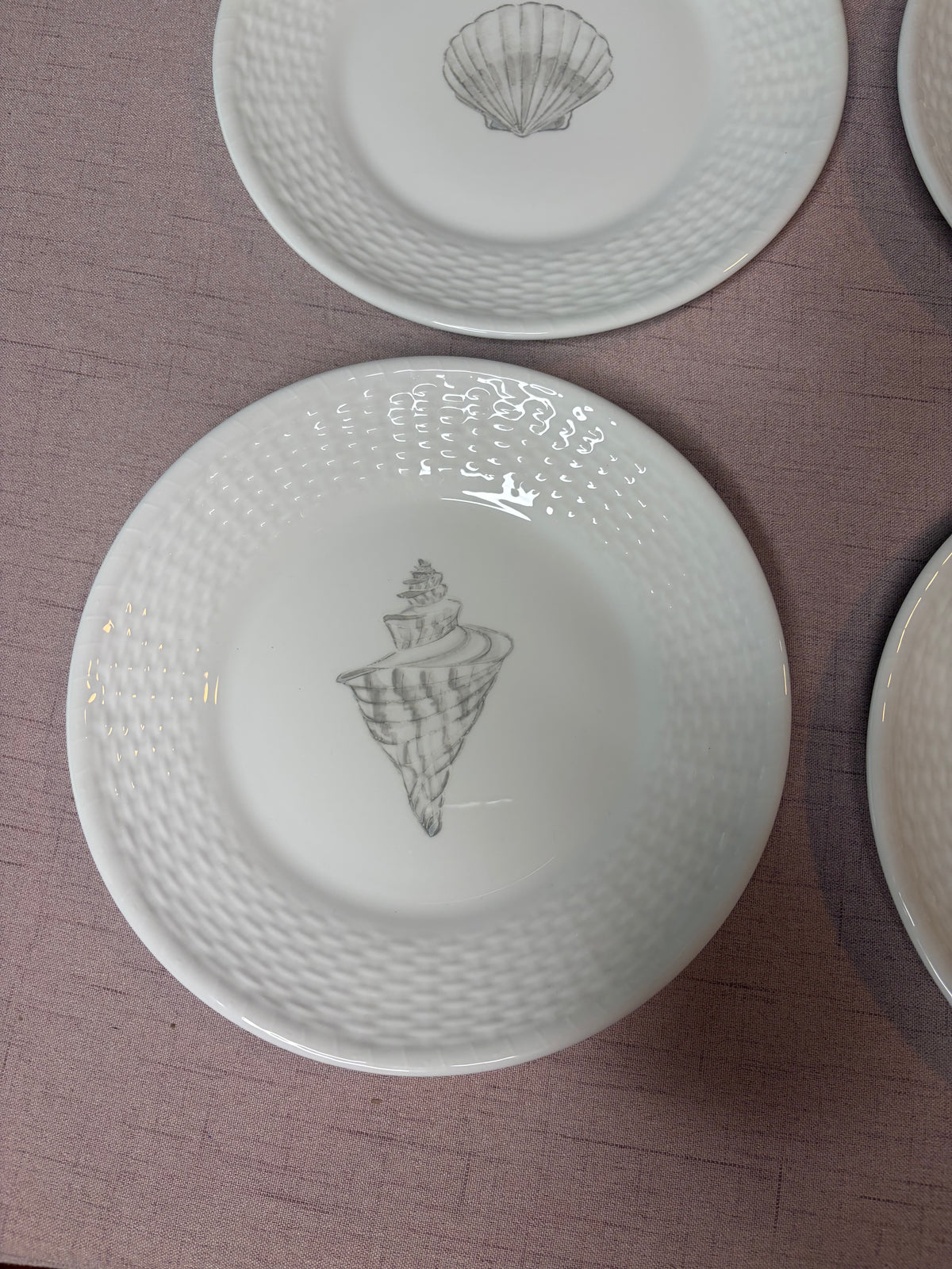 Stunning Wedgwood Nantucket plates set of 4!