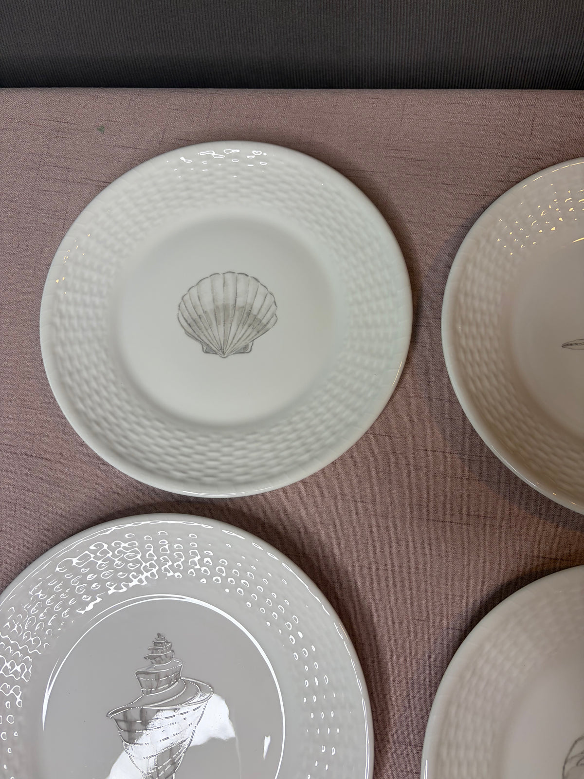 Stunning Wedgwood Nantucket plates set of 4!
