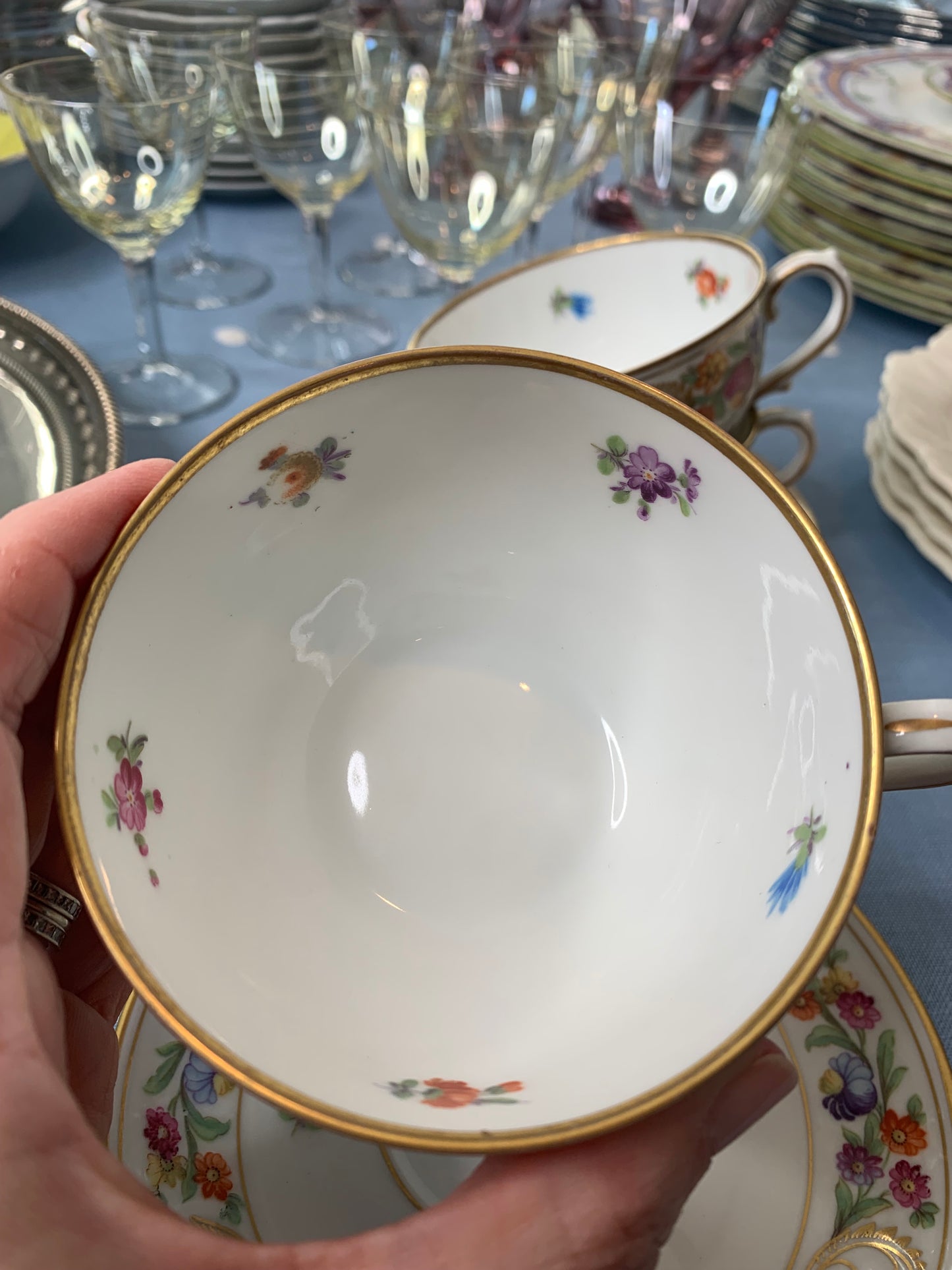 Bavaria Schumann porcelain Tea cup and Saucer Sets