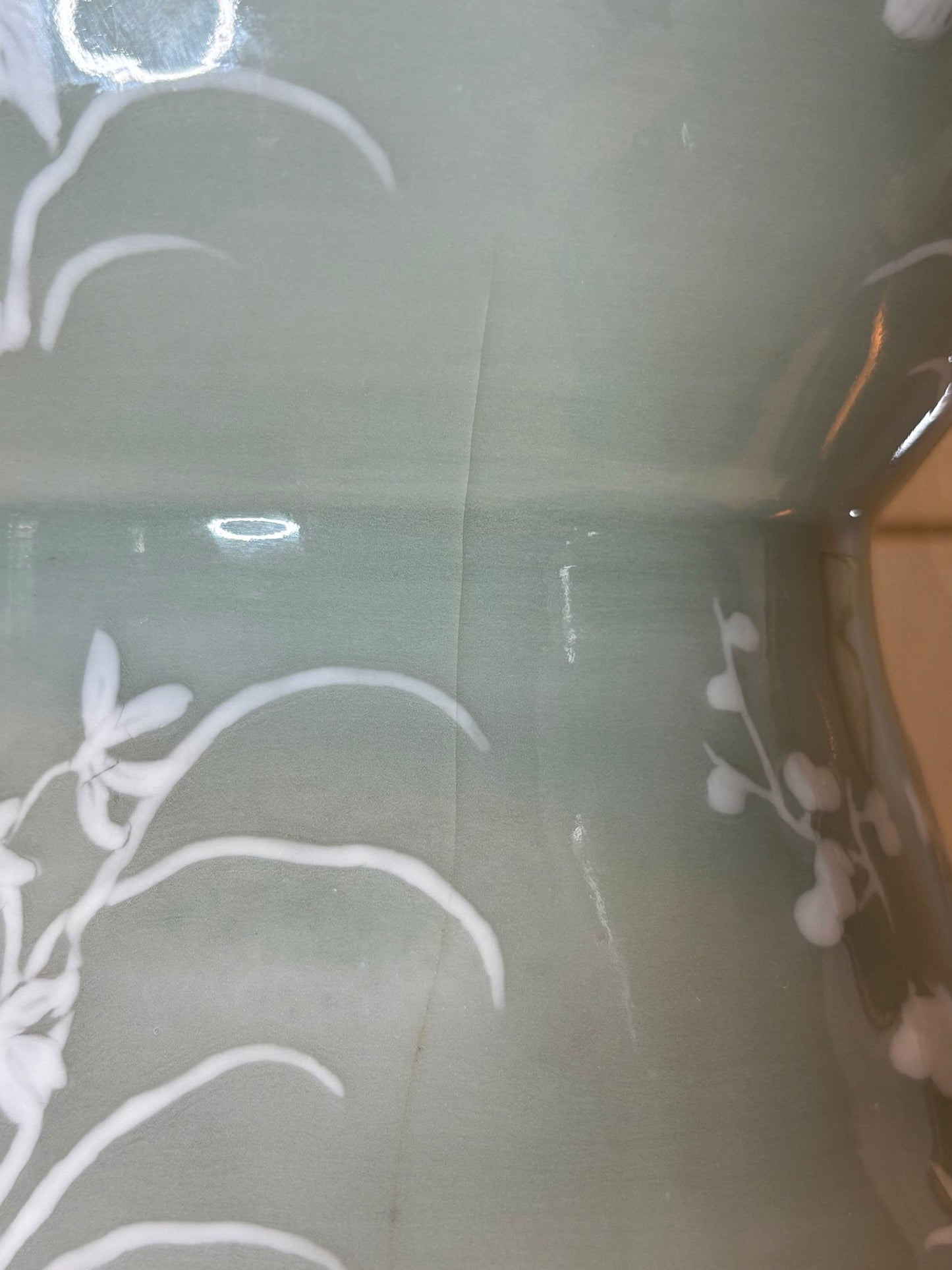 Pair of Exquisite Celadon Lamps