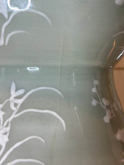 Pair of Exquisite Celadon Lamps