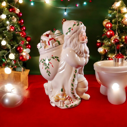 Santa Cookie Jar by Lenox