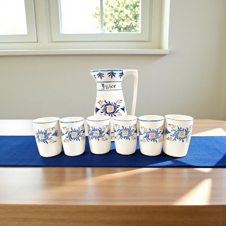 Royal Sealy 13pc. Set of Blue and White Dishes