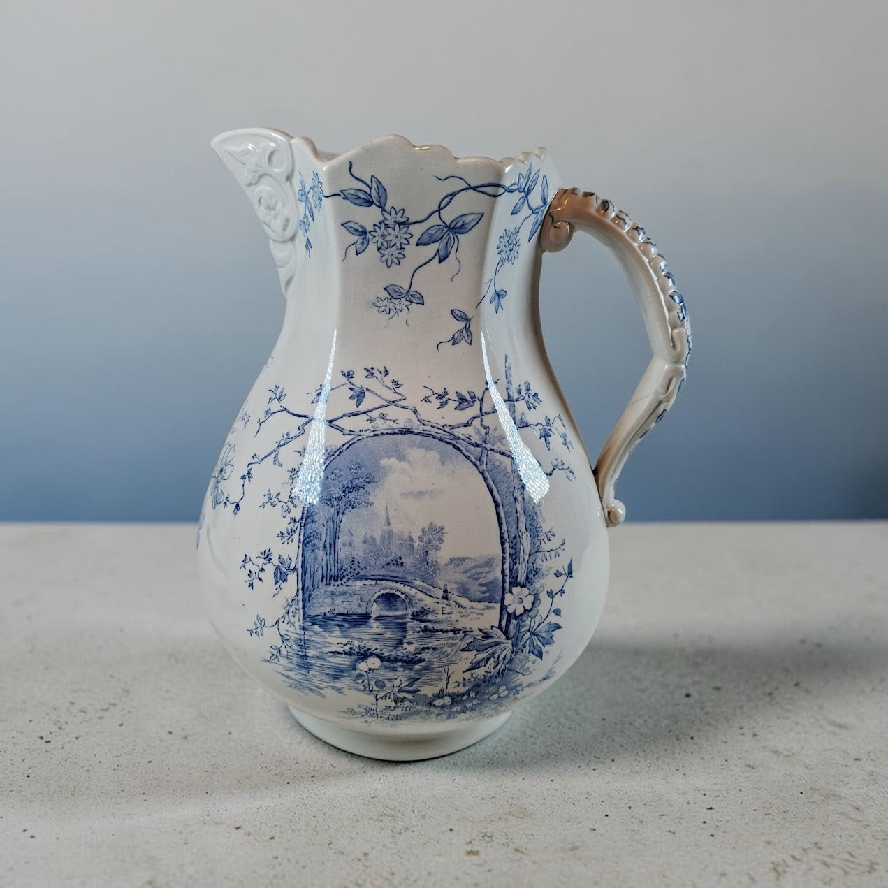 Rare Find!! 3 piece Pitcher set over 124 years old, absolutely Stunning!!