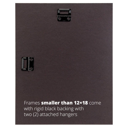 8x10 Picture Frame, Vintage Bamboo Vintage Gold, Assembled