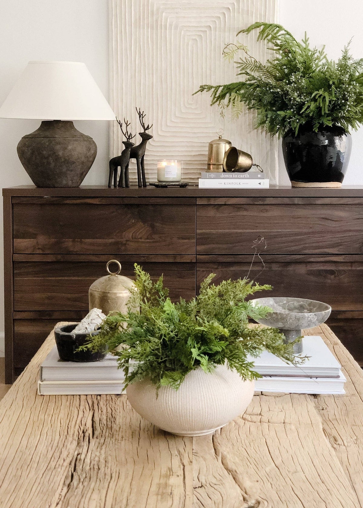 Artificial Natural Touch Cedar Pine - 10"