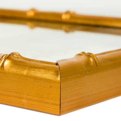 16x20 Picture Frame, Vintage Bamboo Vintage Gold, Assembled