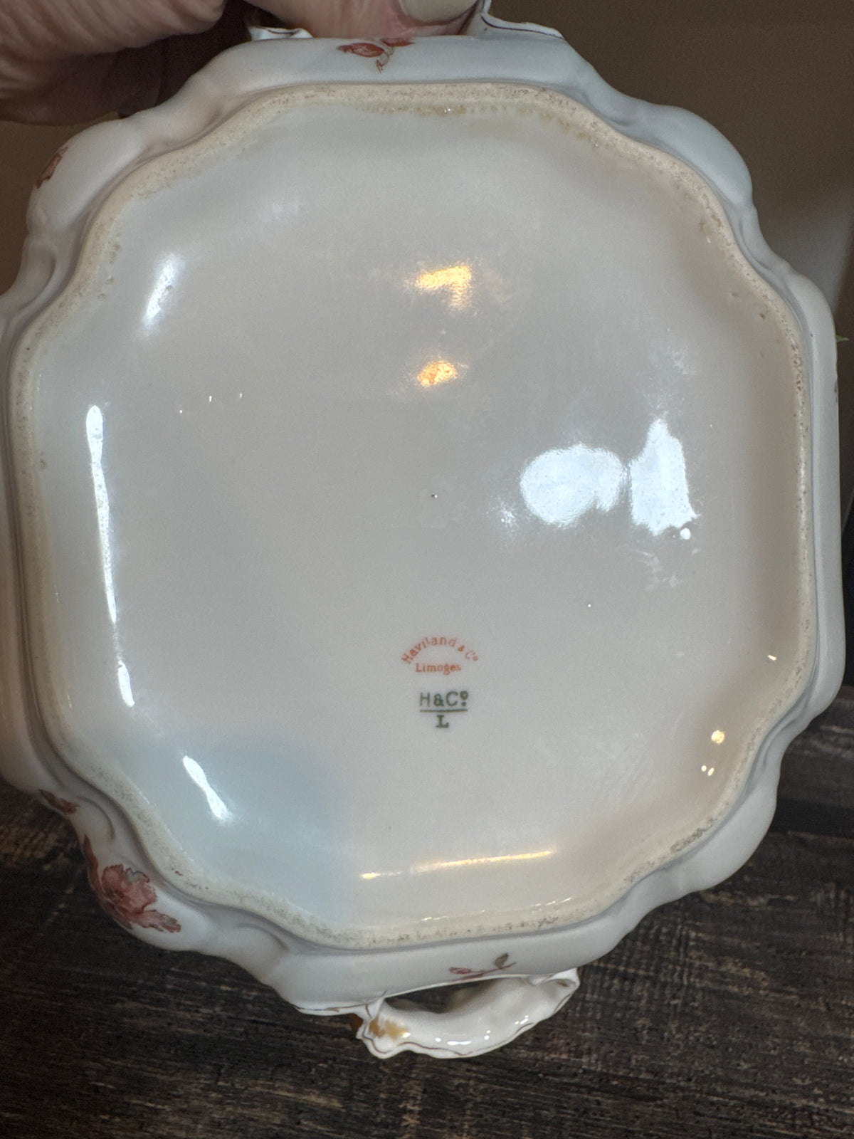 Haviland & Co. Limoges Floral Covered Serving Dish