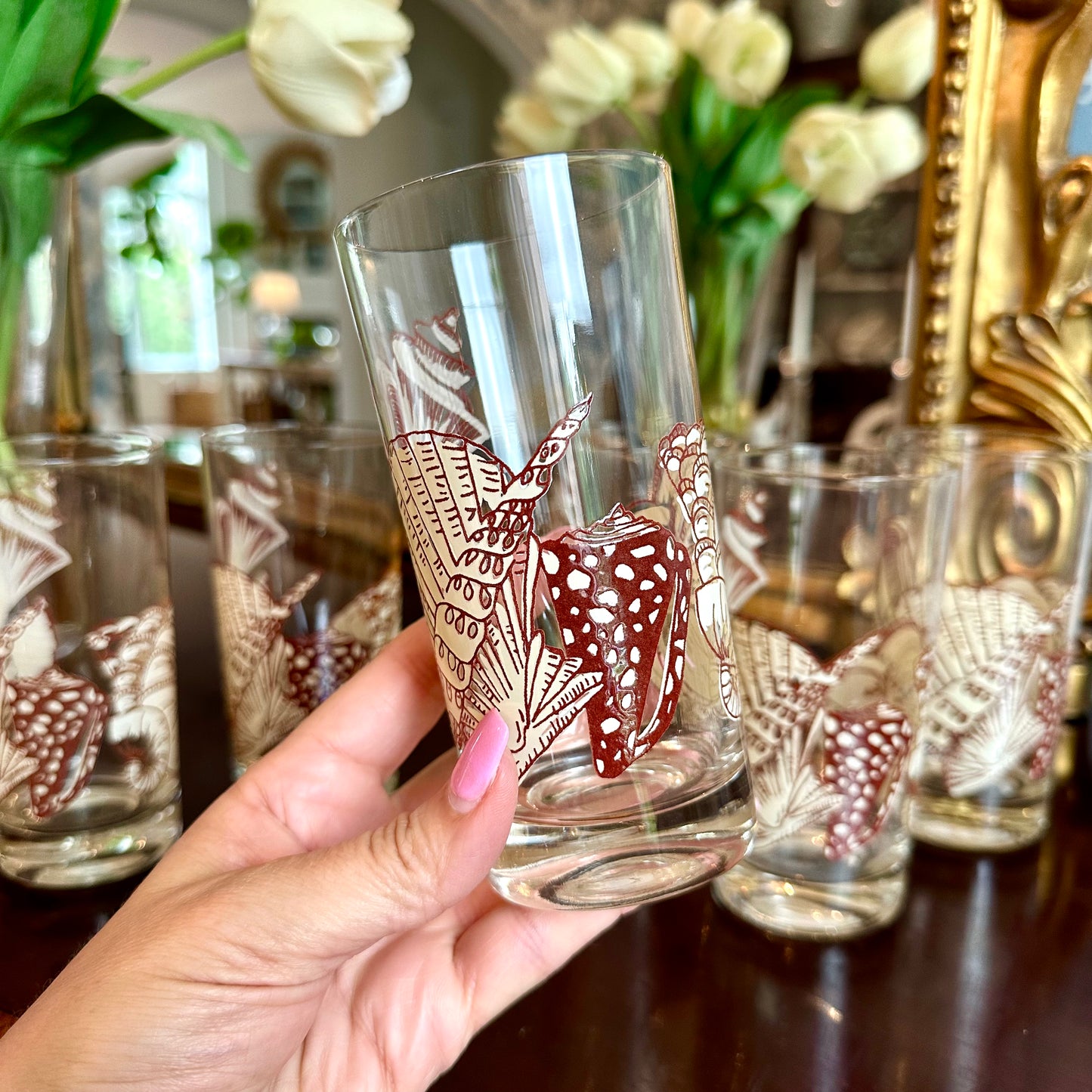 Fun top water glasses