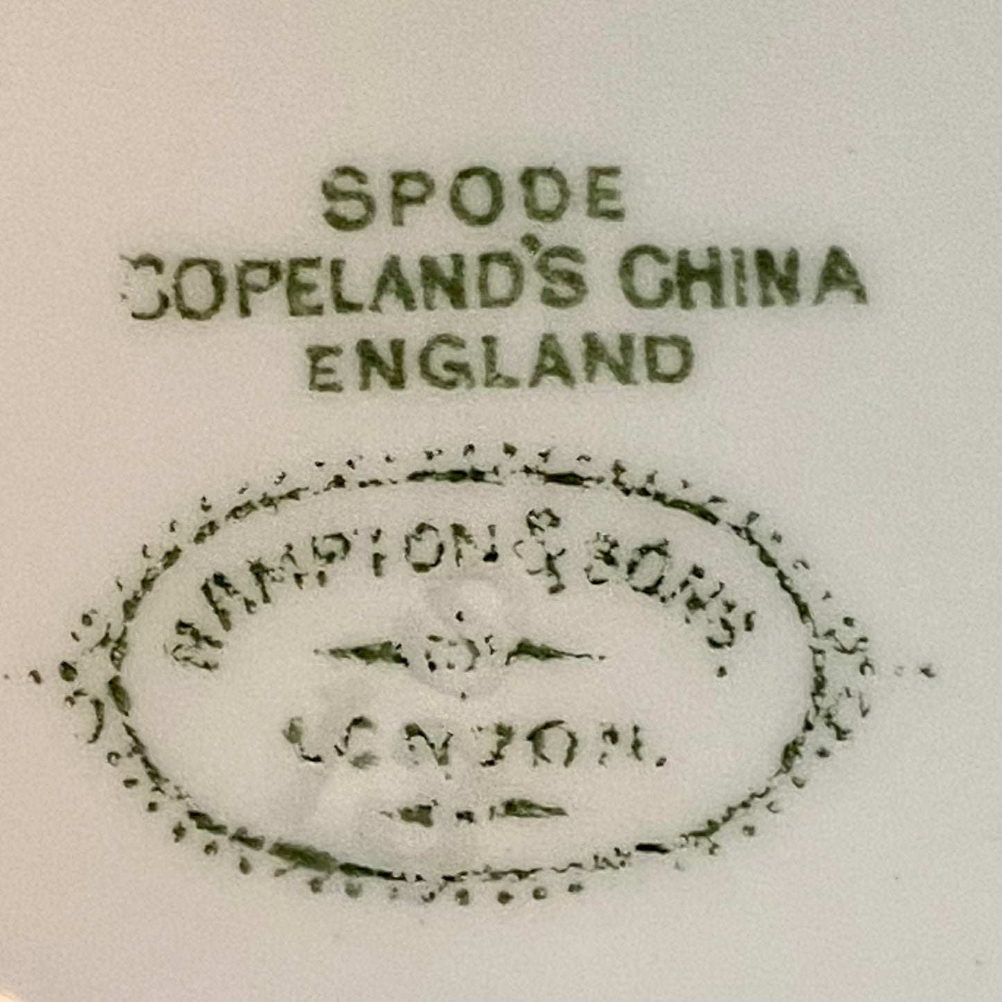 Antique Copeland Spode Indian tree round porcelain dinner plate