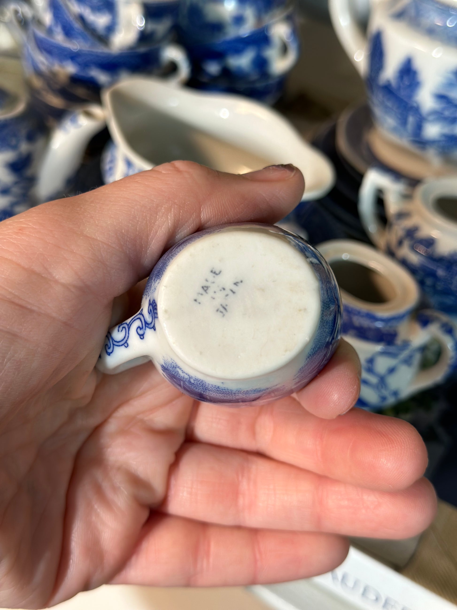 Antique childs sales tea set