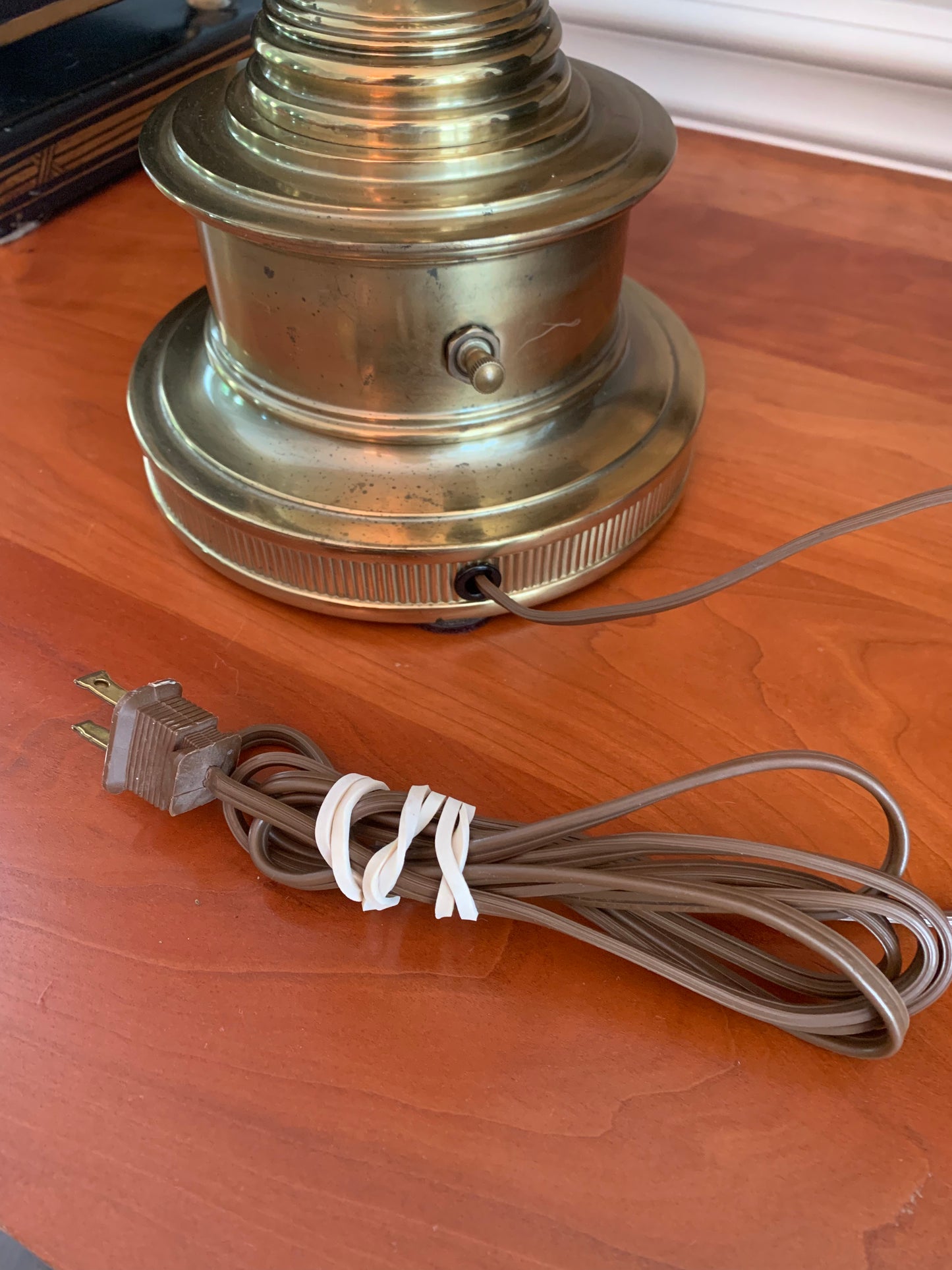 Vintage Brass Stiffel Trophy Lamp (no shade)