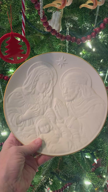 Lenox Holy Family Plate