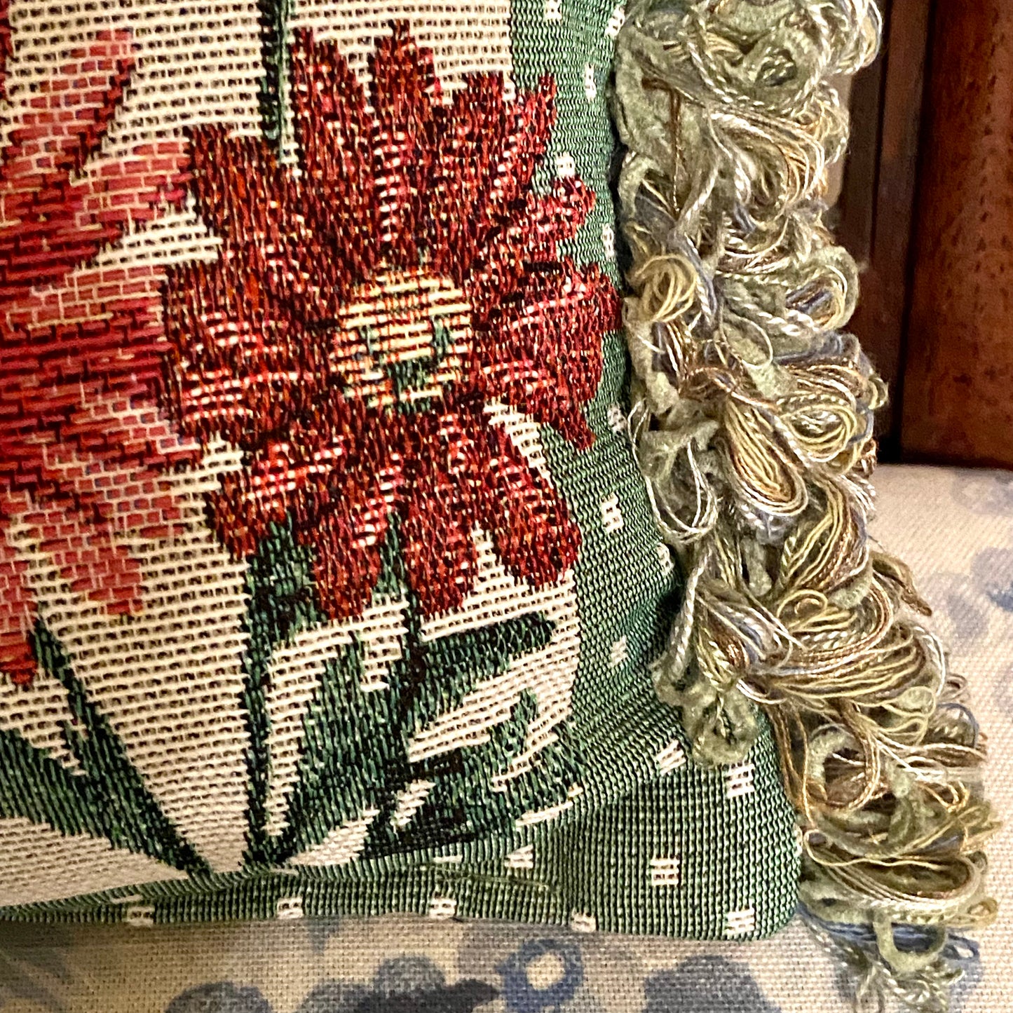 Whimsical botanical pillow for your Sister.