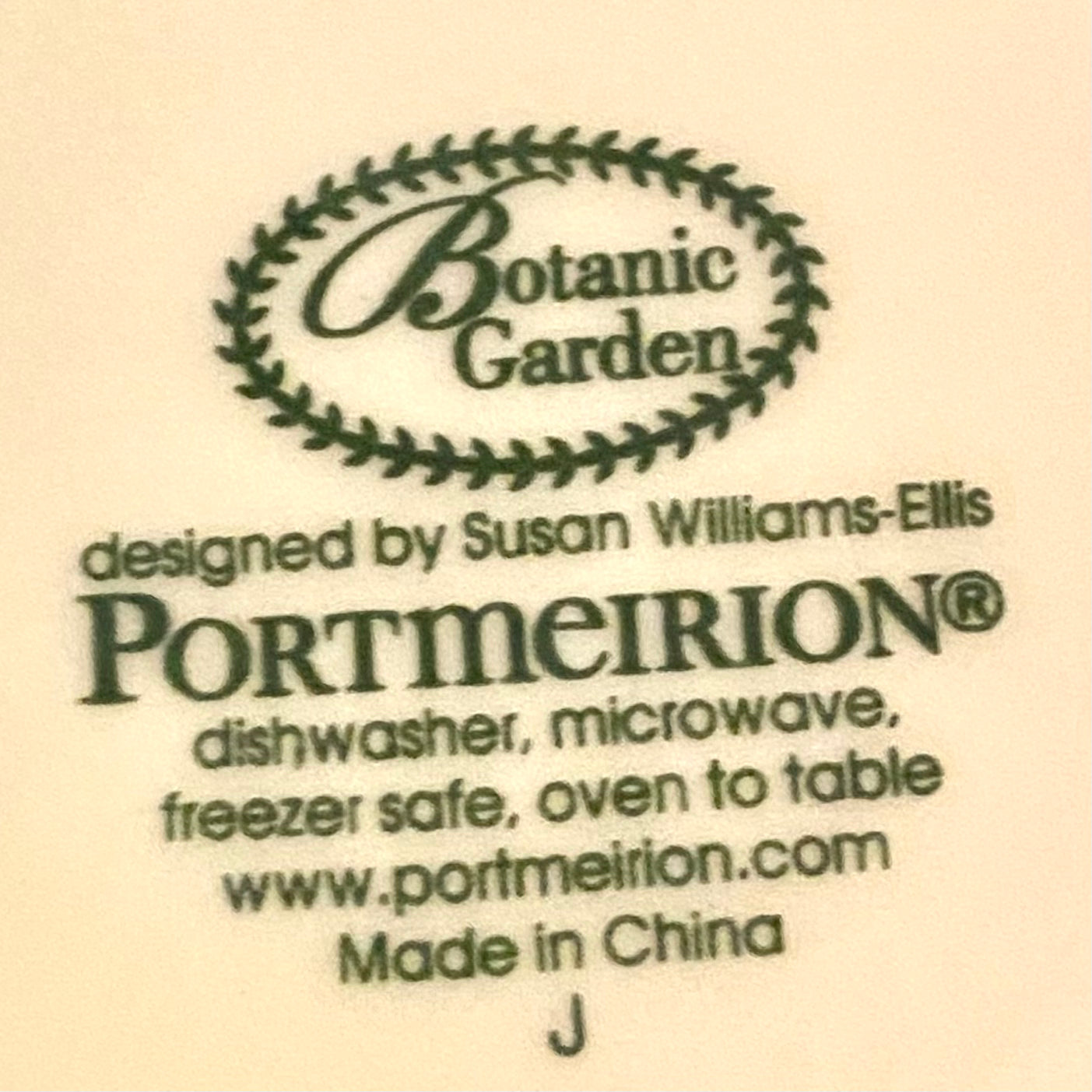 2 designer Botanic Garden designer Portmeirion spice jars with lids