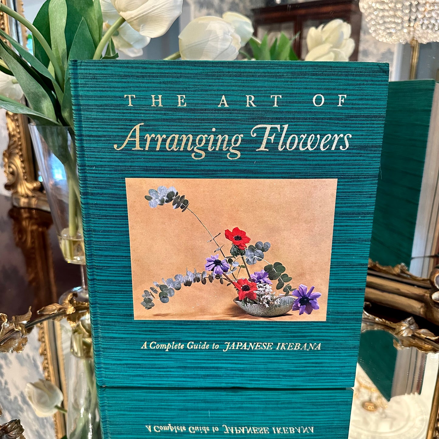 Beautiful Rare to Find Vintage Coffee Table Book on Arranging Flowers